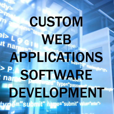 Custom web applications software development - graphic